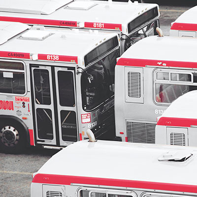 Group of transportation vehicles