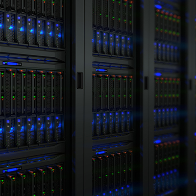 Metal fabricated enclosures and racks for use within a data center